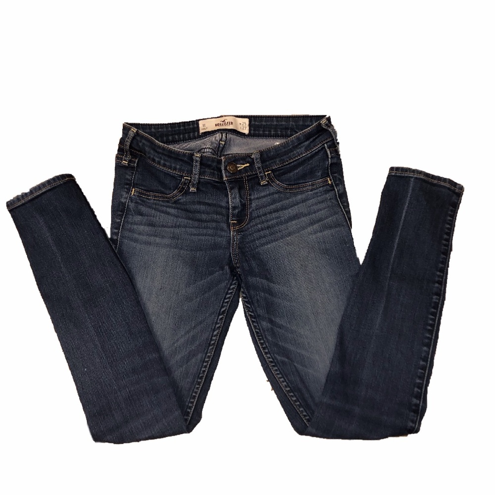 Women's Low Waisted Hollister Skinny Jeans